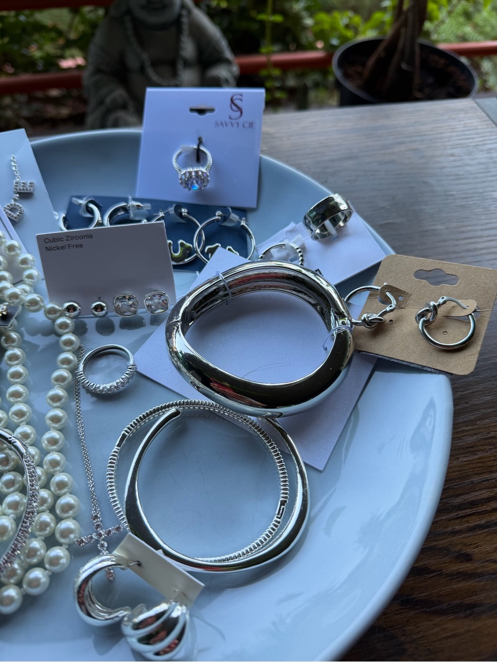 Silver Jewelry Lot 20 Piece Bundle - Picture 4 of 5